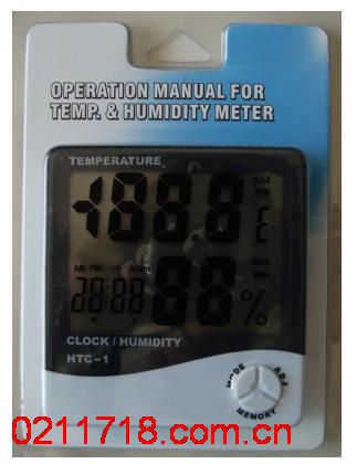 HTC-1大屏幕显示温湿度计