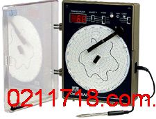 14211美国DeltaTRAK走纸圆图温度记录仪14211