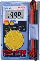 SK6500日本凯世SK-6500卡片式数字万用表
