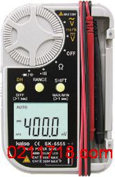 SK-6555日本凯世SK6555表笔与机身一体式数字万用表