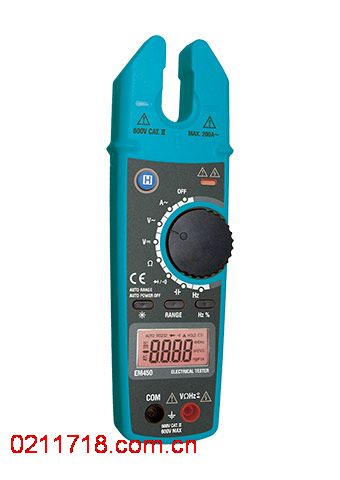 EM450叉式钳头数字式钳型表EM-450