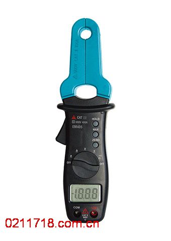 EM405特殊钳头数字式钳型表EM-405