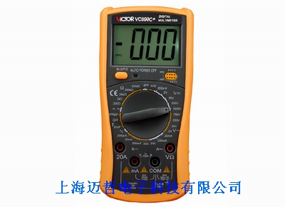 胜利VC890C+数字万用表VC890C+新款