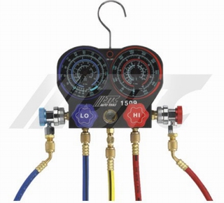 JTC-1509萤光型冷媒高低压表组JTC1509