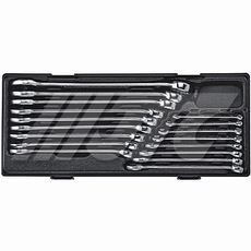 JTC-K6172 17PCS梅开扳手组(雾面) 