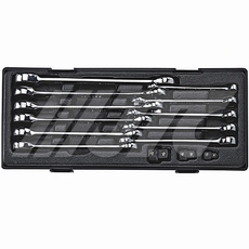 JTC-K6141 棘轮梅开扳手组14PCS 