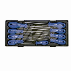 JTC-K7093 9PCS五角中孔星型起子组 