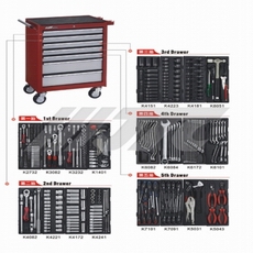 JTC-3931+344 7抽工具车附五抽工具组 