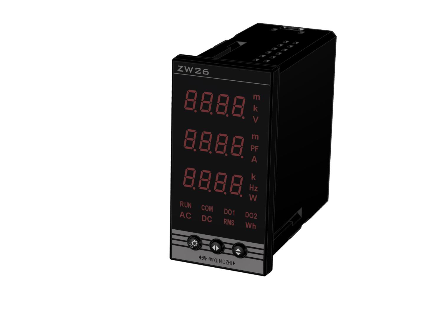 ZW2612  0.5级配套用电量表ZW2612