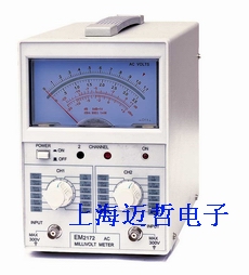 EM2172双通道交流毫伏表EM2172?(2MHz)