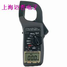 2412日本共立KYORITSU 2412数字式泄漏电流钳型表2412