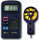 台湾路昌AM-4200迷你型风速计AM4200 