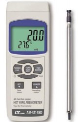 台湾路昌AM4214SD记忆式风速仪温度计AM4214SD