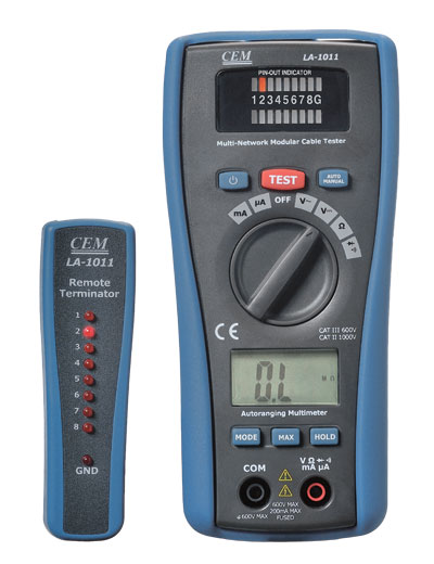 CEM华盛昌LA-1011网络测试仪LA1011