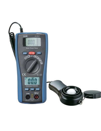 CEM华盛昌LA-1017太阳能功率计LA1017万用表
