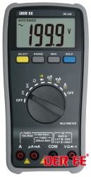 DE-220数字万用表DE220台湾得益DEREE