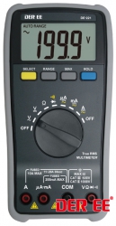 台湾得益DE-221数字万用表DE-221