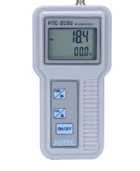 台湾HOTEC合泰HTC-203U手提式微电脑电阻率仪/温度计,手提式电阻率仪