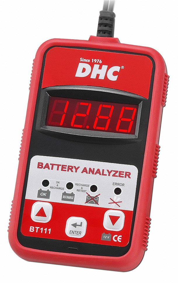台湾DHC数字式蓄电池检测仪/CCA检测仪BT111