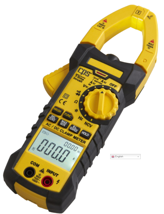 美国CPS数字钳表AC750数显钳形表