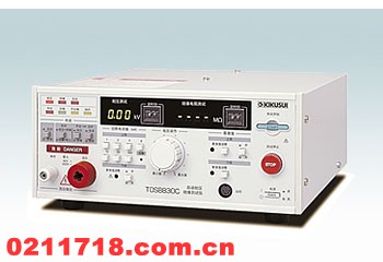TOS8830C日本菊水TOS-8830C耐压/绝缘电阻测试仪