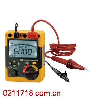 香港CEM DT-6605高压绝缘电阻测试仪DT6605